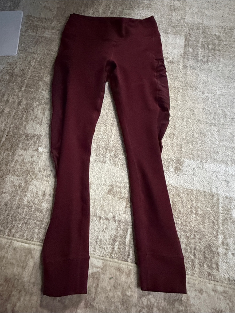 Fabletics Burgundy Leggings